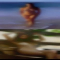Naked having chair