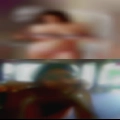 Naked woman looking man