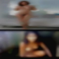 Naked woman with curves